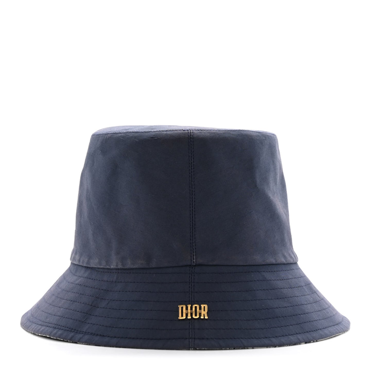 Cotton Toile De Jouy Bucket Hat 57 Blue