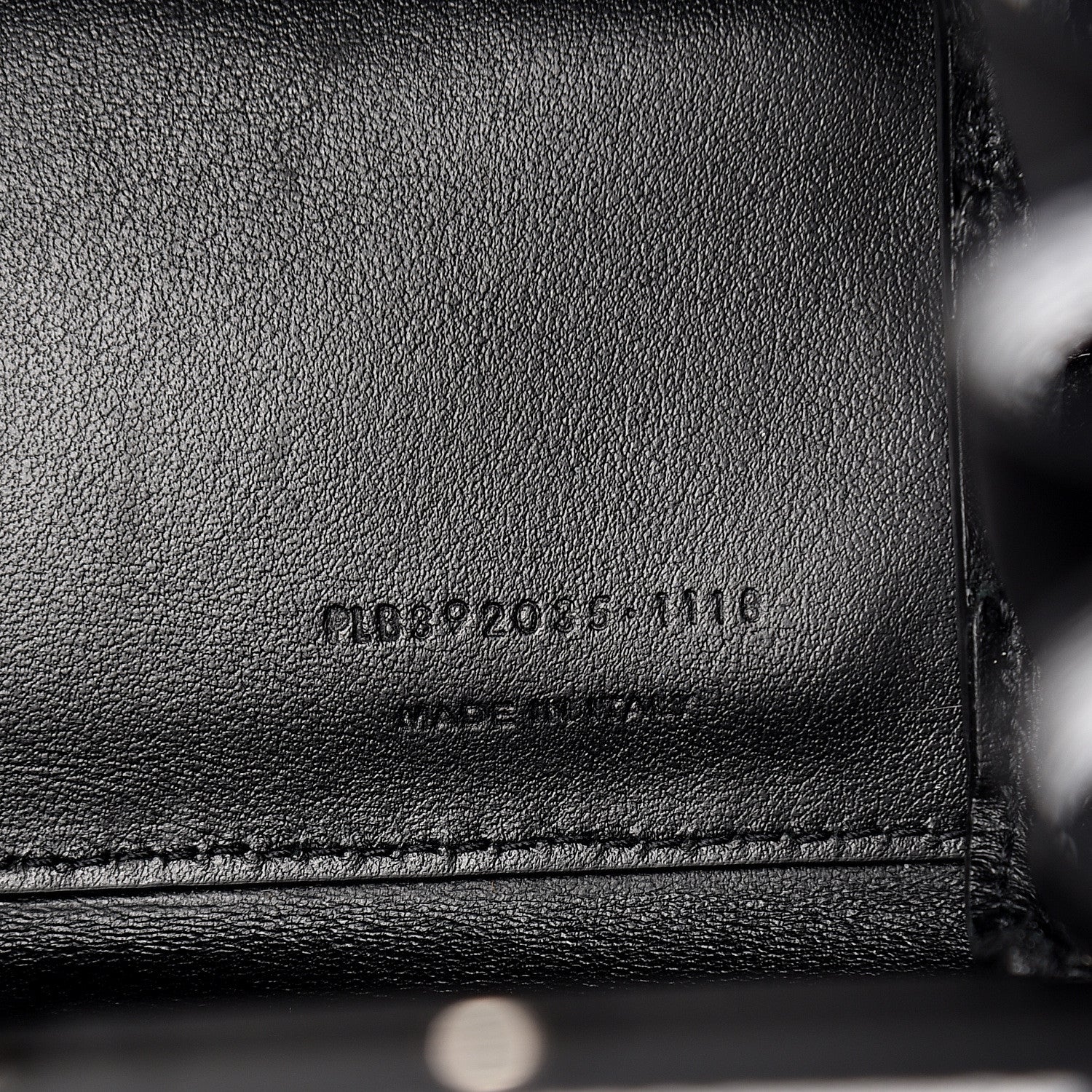 Saint Laurent Calfskin Crocodile Embossed Nano Sac De Jour Black 6 of 9