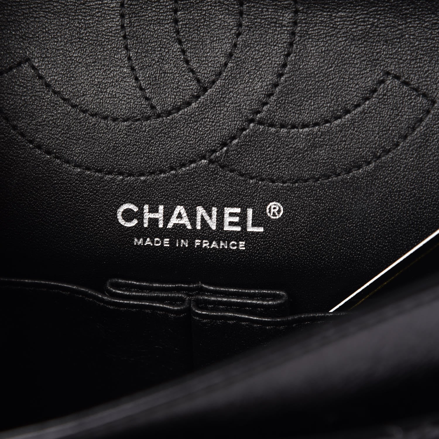 Chanel Metallic Aged Calfskin Quilted 2.55 Reissue 225 Flap Black 7 of 11