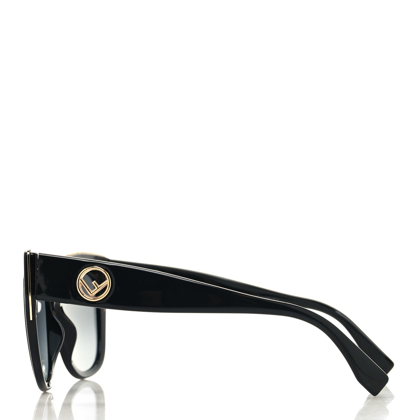 Acetate F is Fendi Cat Eye Sunglasses FF 0359/G/S Black