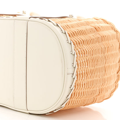 Hermes Swift Wicker Osier Garden Party Mushroom 10 of 10