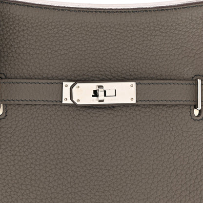 Hermes Taurillon Clemence Tri-Color Jypsiere 28 Etain Bleu Ocean Bleu Abysse 8 of 11