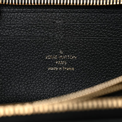 Louis Vuitton Empreinte Clemence Wallet Black 6 of 7