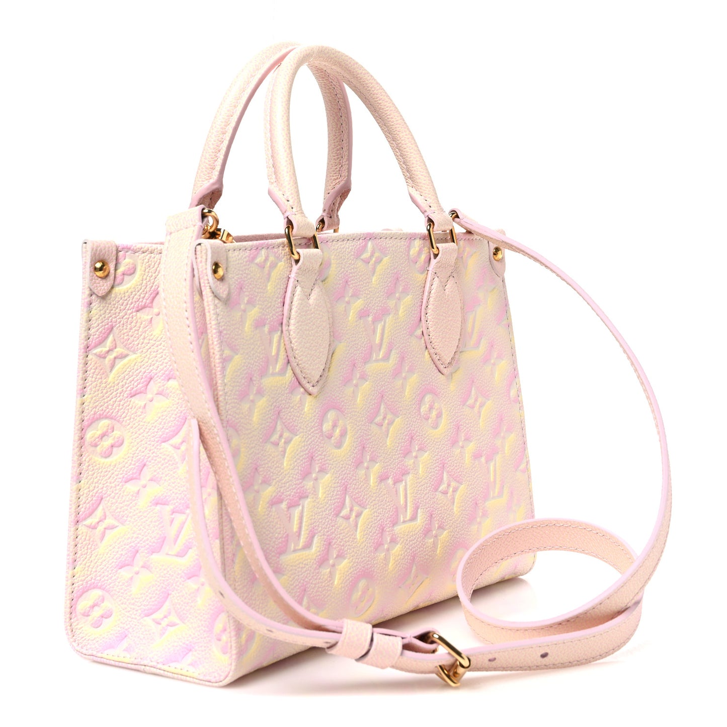 Empreinte Monogram Summer Stardust Onthego PM Pink