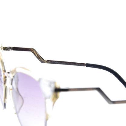 Fendi Iridia Cat Eye Sunglasses FF 0041/S Light Purple 5 of 8