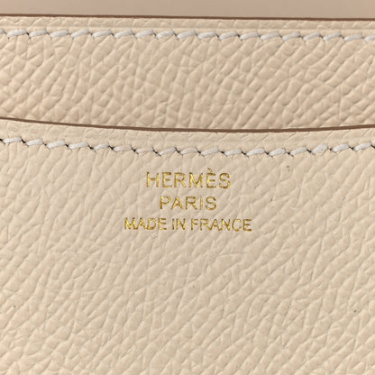 Hermes Epsom Constance 18 Craie 7 of 11