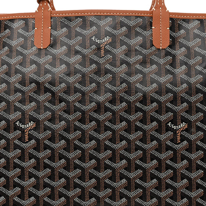 Goyard Goyardine Saint Louis PM Black Gold 10 of 12