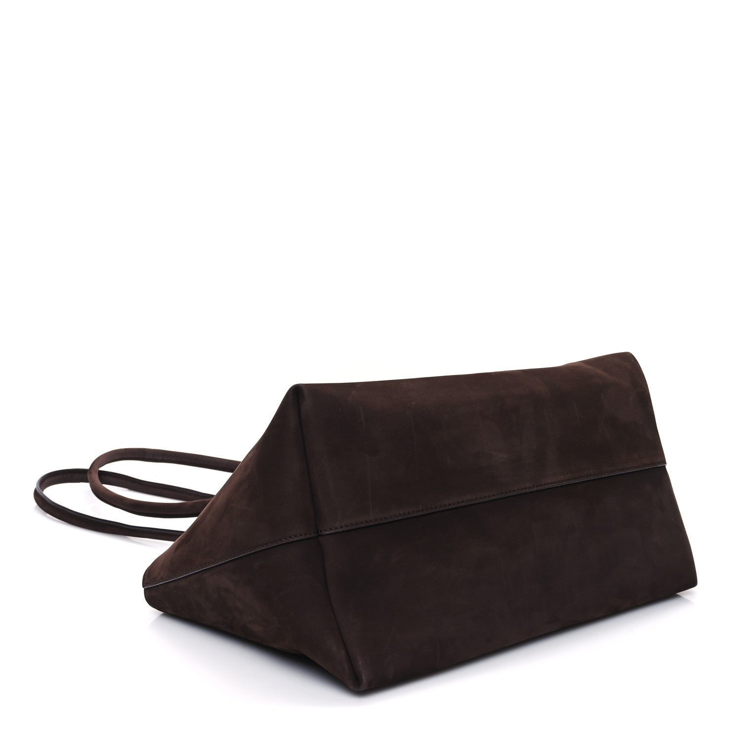 The Row Nubuck Terrasse Bag Dark Mocha 4 of 9