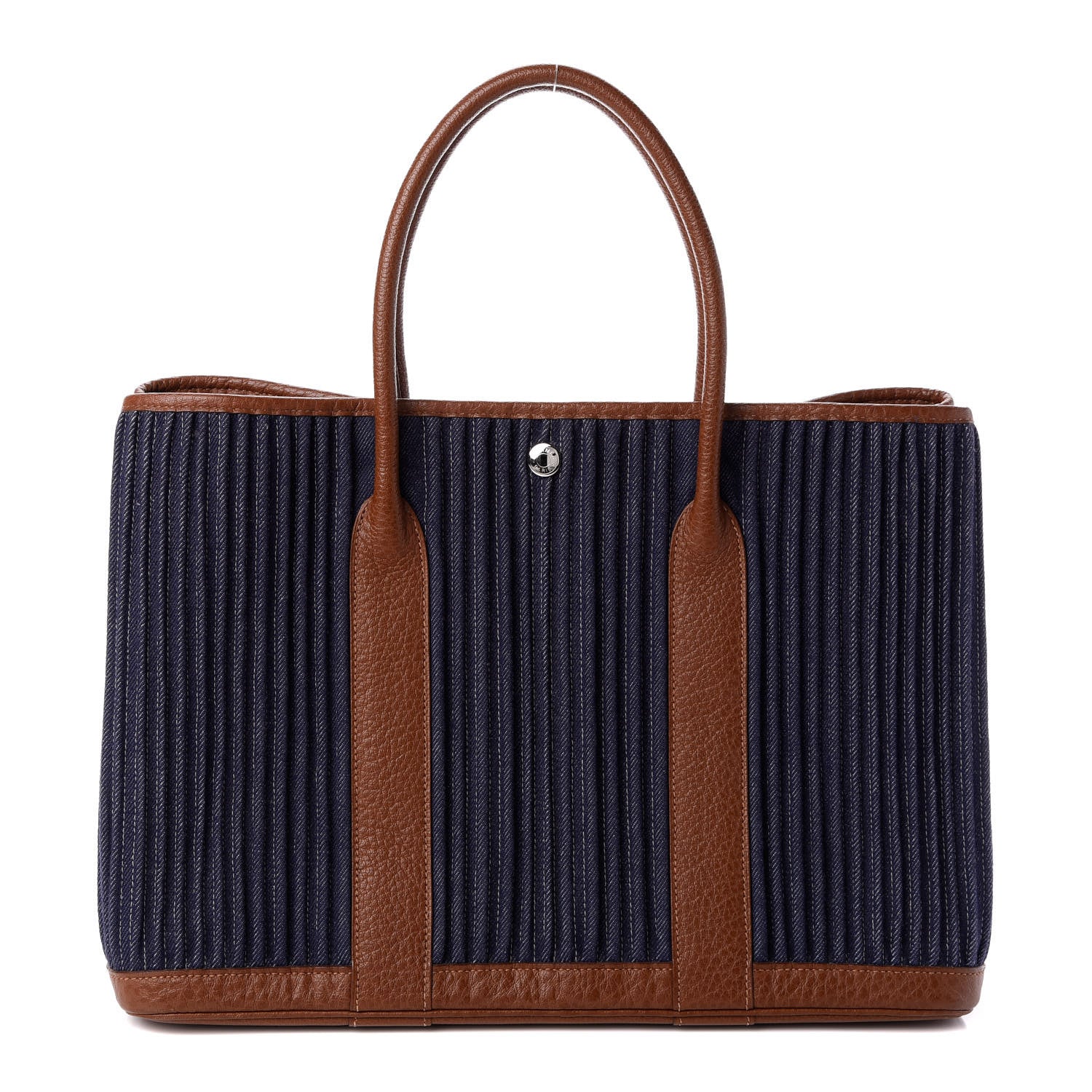 Hermes Ribbed Wool Negonda Garden Party MM 36 1 of 9