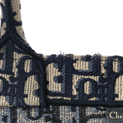 Christian Dior Oblique Large Book Tote Blue Multicolor 10 of 12