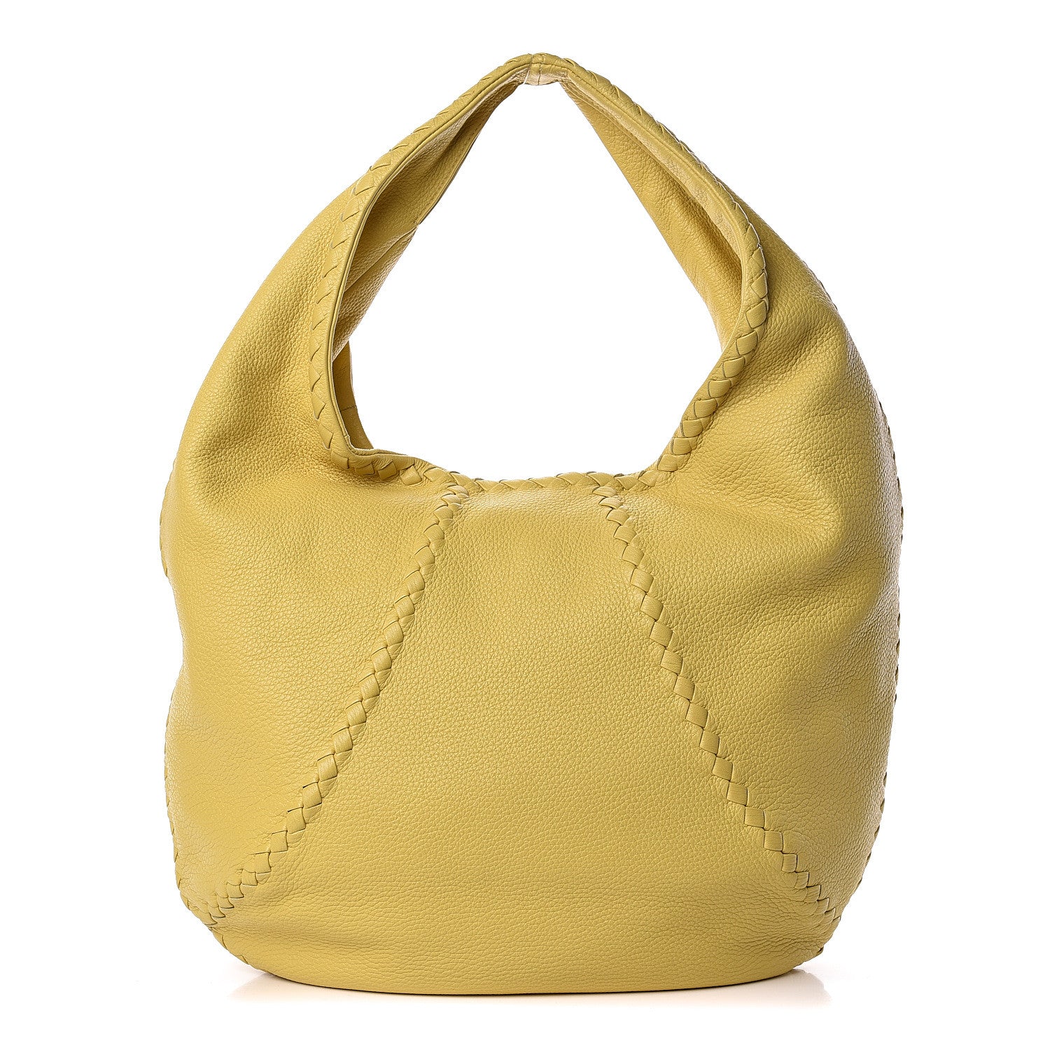 Bottega Veneta Cervo Deerskin Large Hobo Yellow 1 of 12
