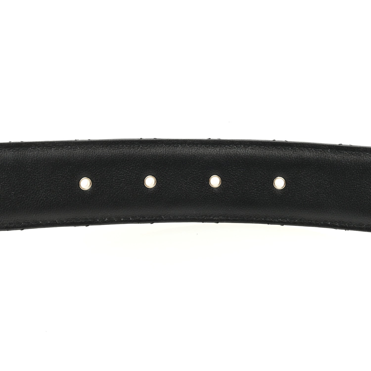 Chanel Calfskin Quilted CC Chain Belt 80 32 Black 4 of 4