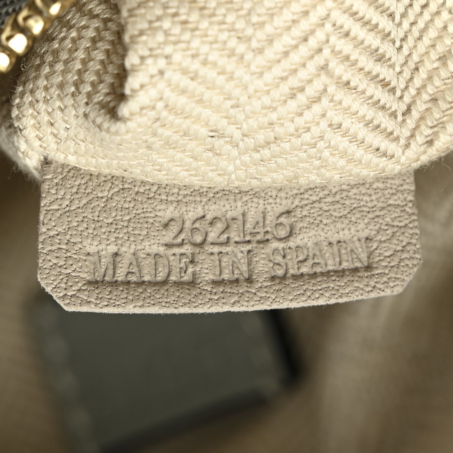 Calfskin Mini Puzzle Bag Ash Grey Marble Green