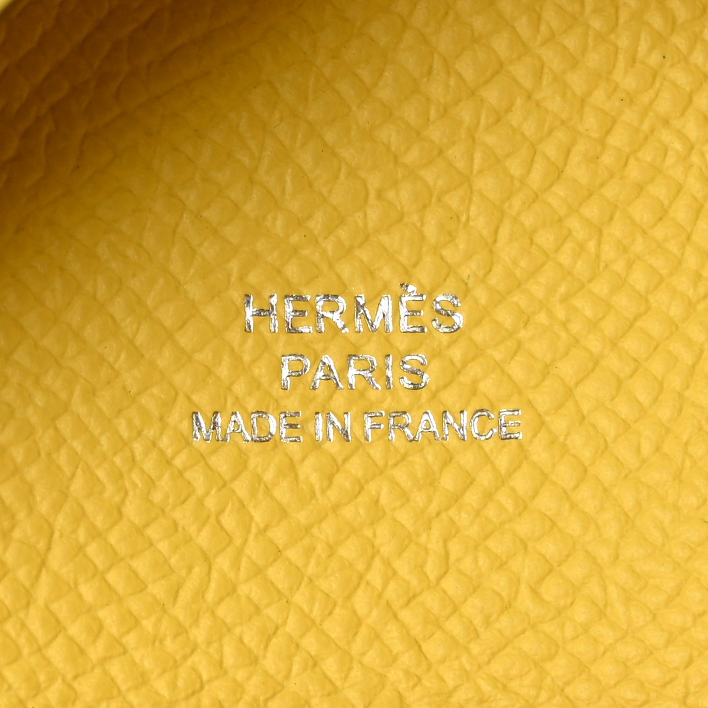 Epsom Calvi Duo Card Case Jaune De Naples