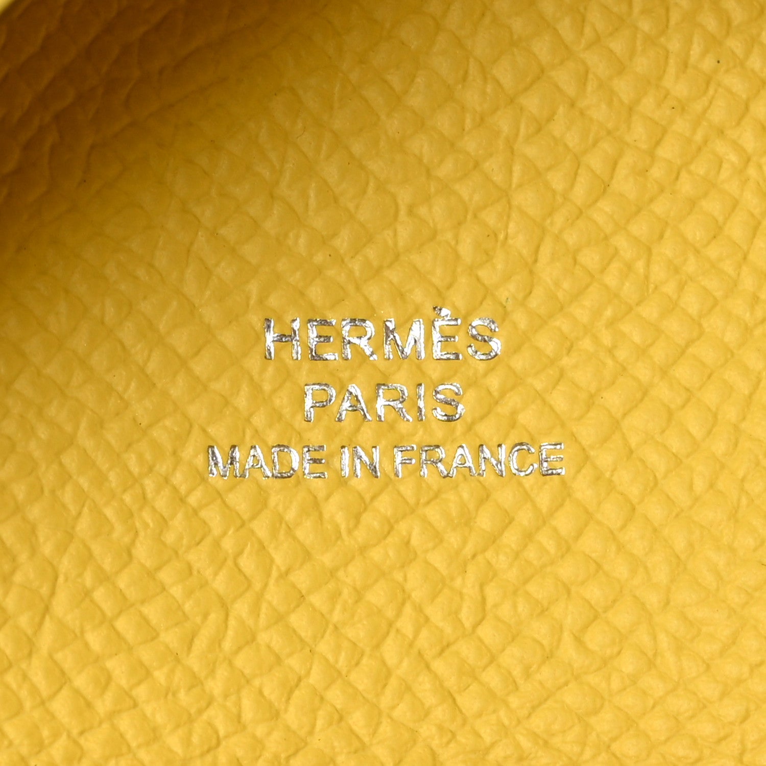 Hermes Epsom Calvi Duo Card Case Jaune De Naples 8 of 8