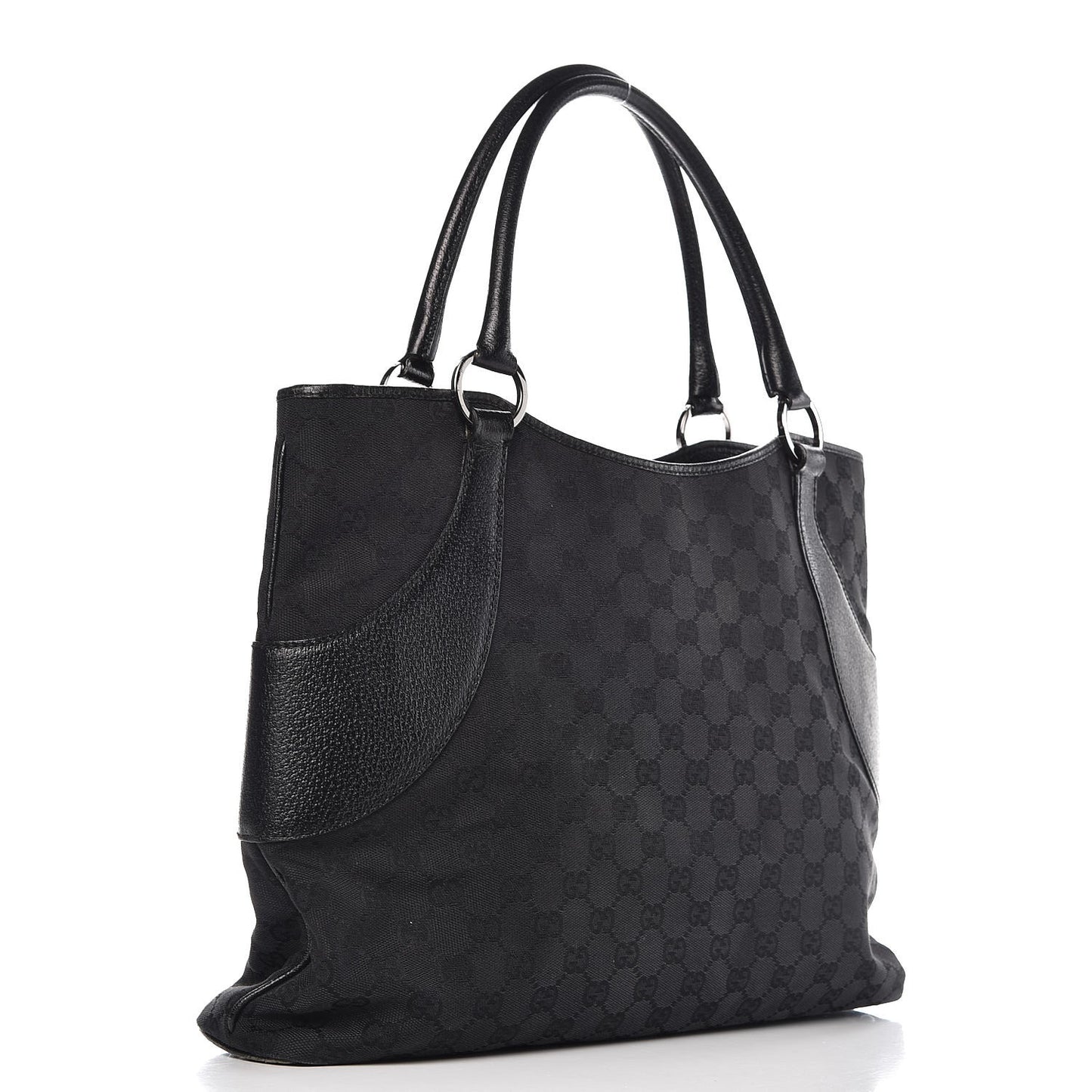 Monogram Signature GG Tote Black