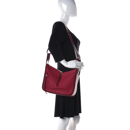 Loewe Grained Calfskin Small Hammock Shoulder Bag Raspberry 2 of 14