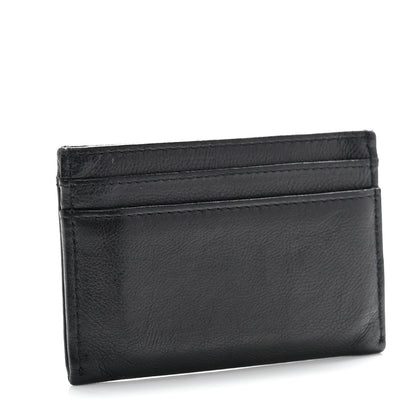 Chanel Calfskin CC Card Holder Black 3 of 9