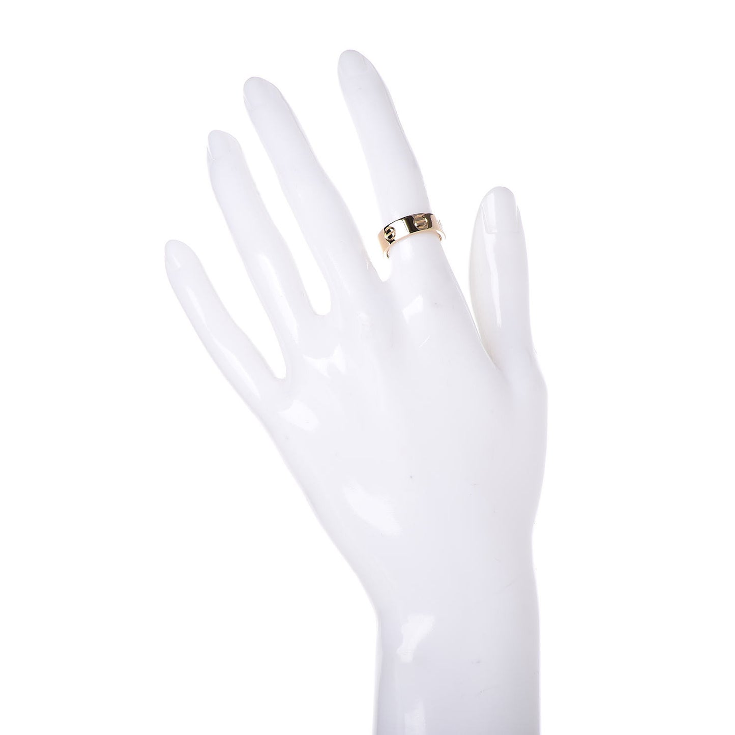 18K Yellow Gold 5.5mm LOVE Ring 49 4.75