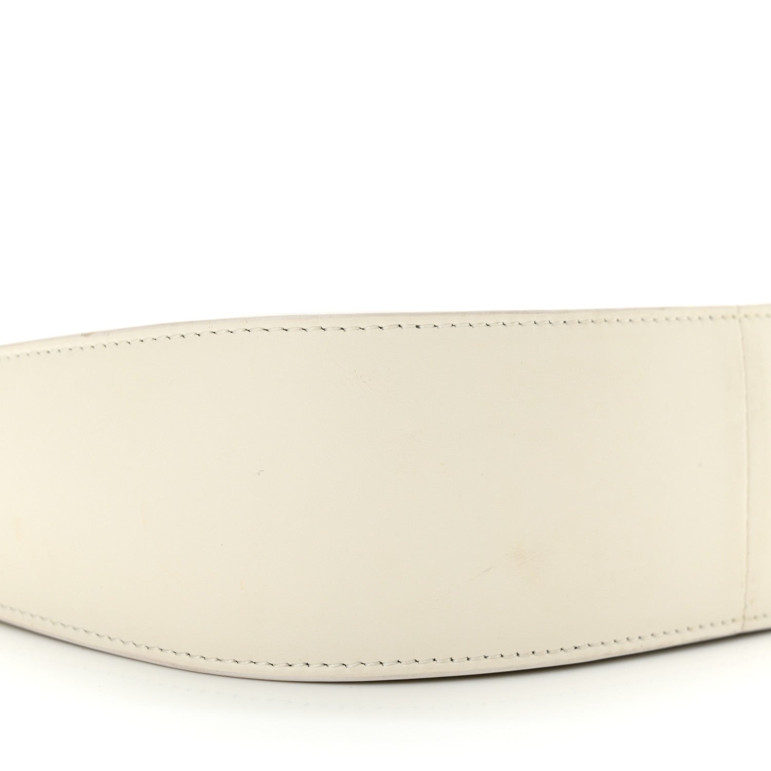 The Row Smooth Calfskin Half Moon Shoulder Bag New Ivory 8 of 14