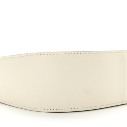 The Row Smooth Calfskin Half Moon Shoulder Bag New Ivory 8 of 14