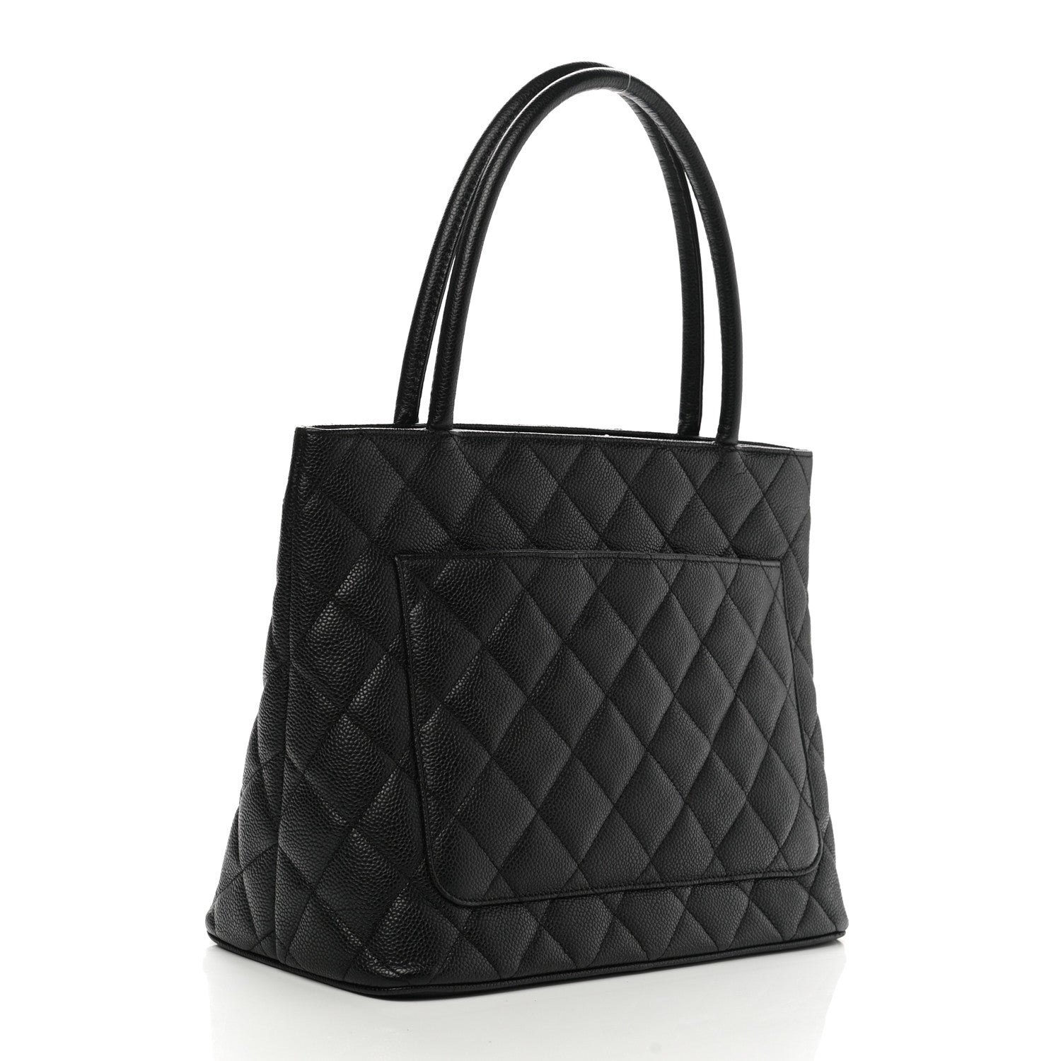 Chanel Caviar Quilted Medallion Tote Black 3 of 10