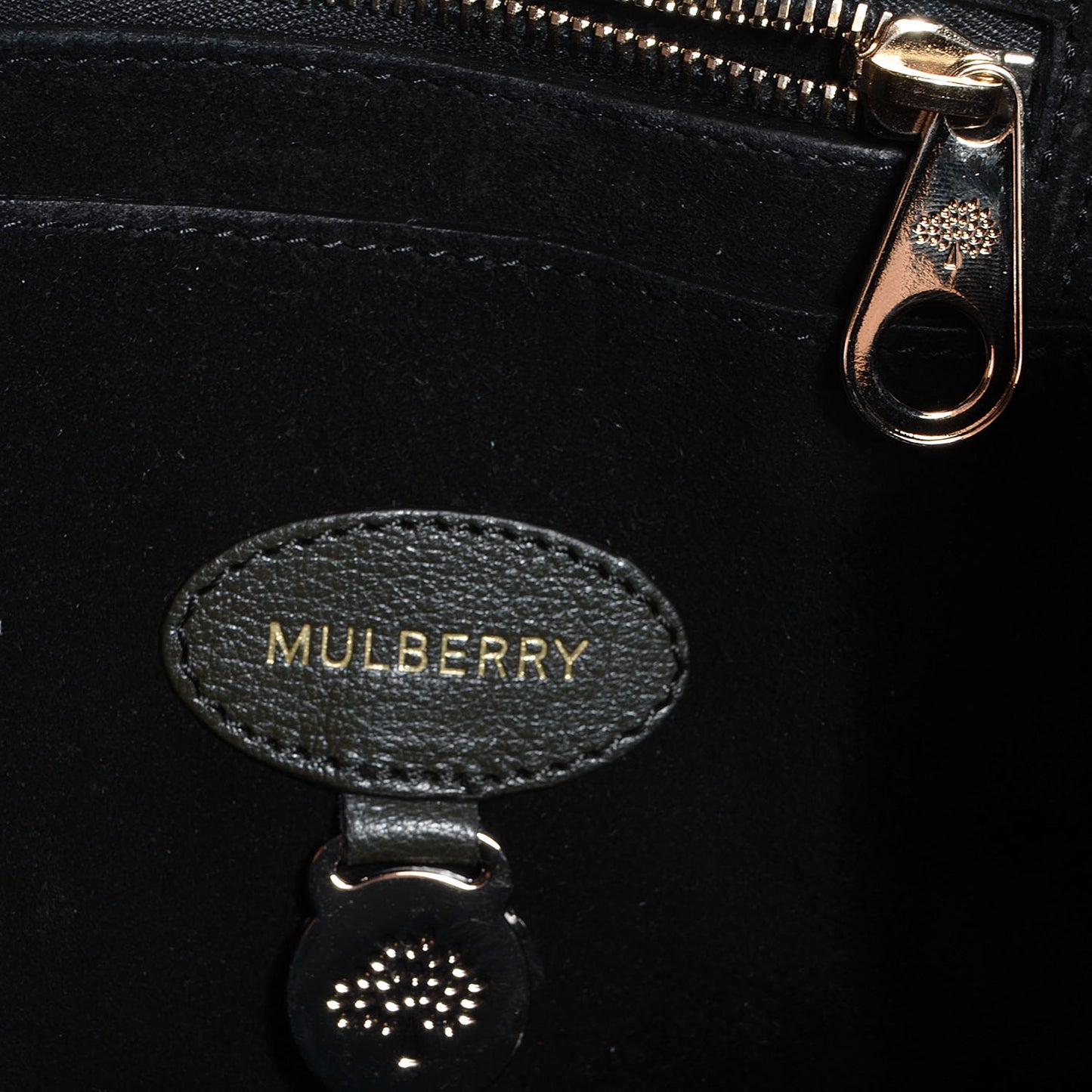 Glossy Goatskin Bayswater Evergreen