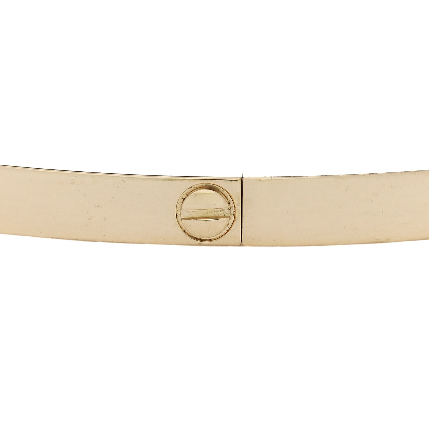 18K Yellow Gold Small LOVE Bracelet 19
