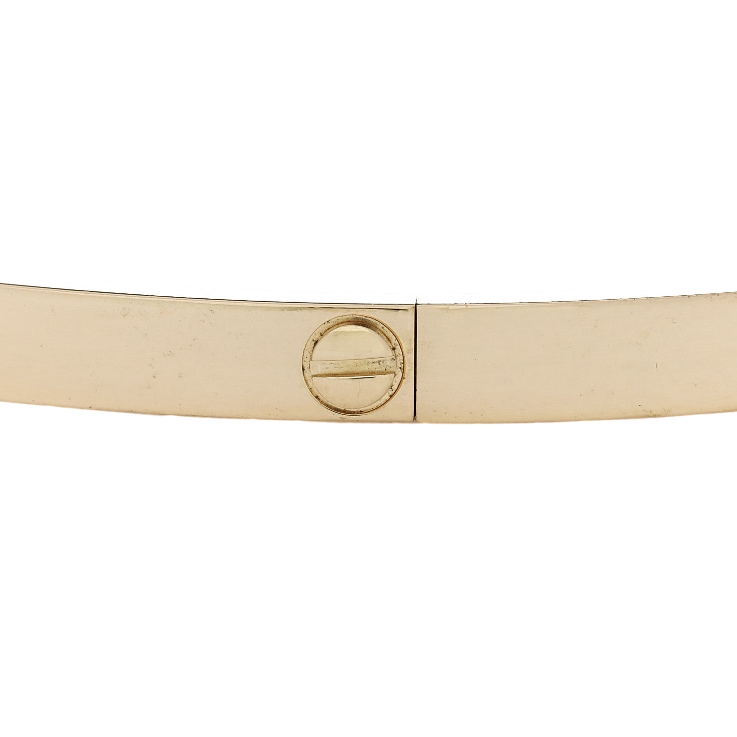 Cartier 18K Yellow Gold Small LOVE Bracelet 19 5 of 8