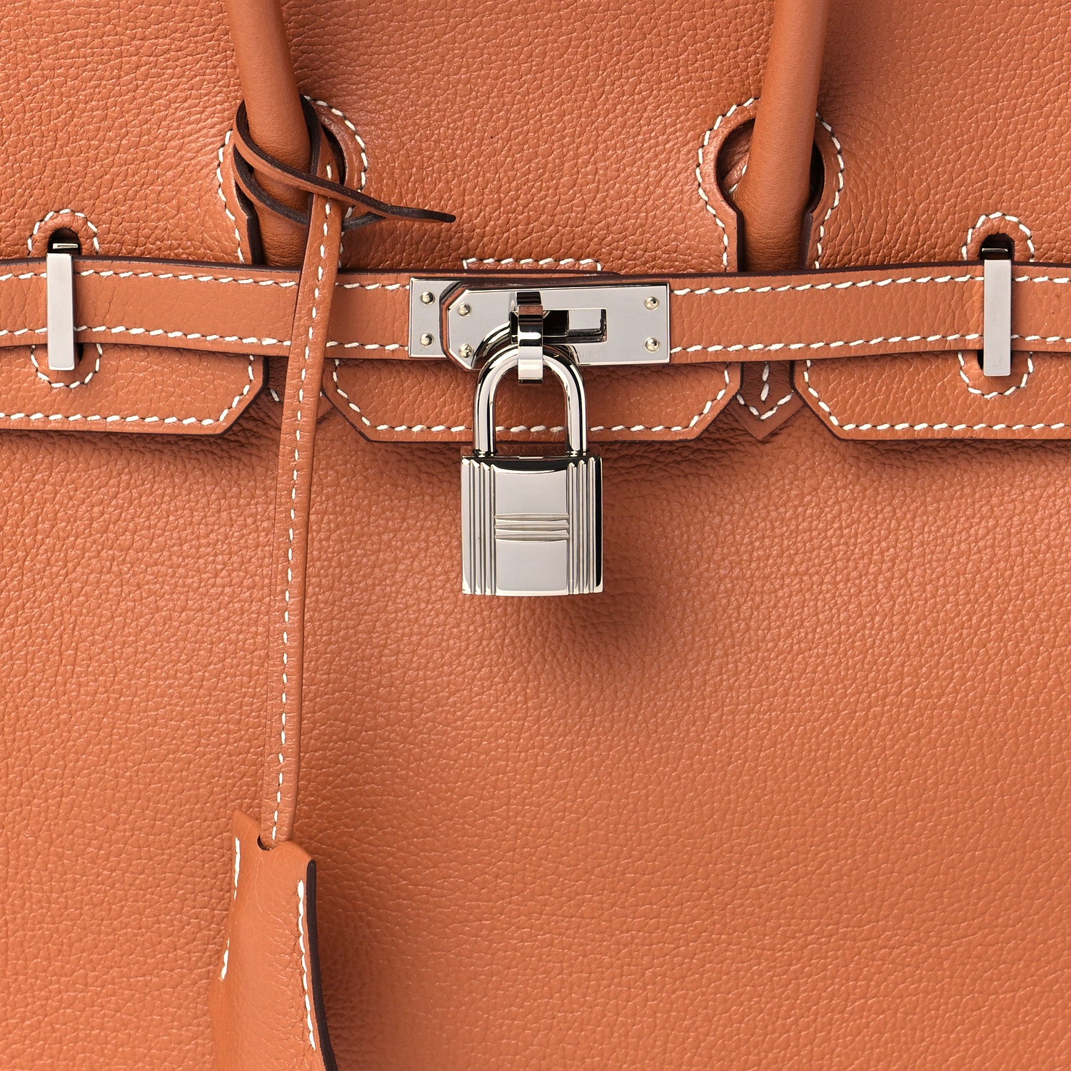 Hermes Taurillon Novillo Verso Birkin 25 Gold Gris Tourterelle 8 of 11