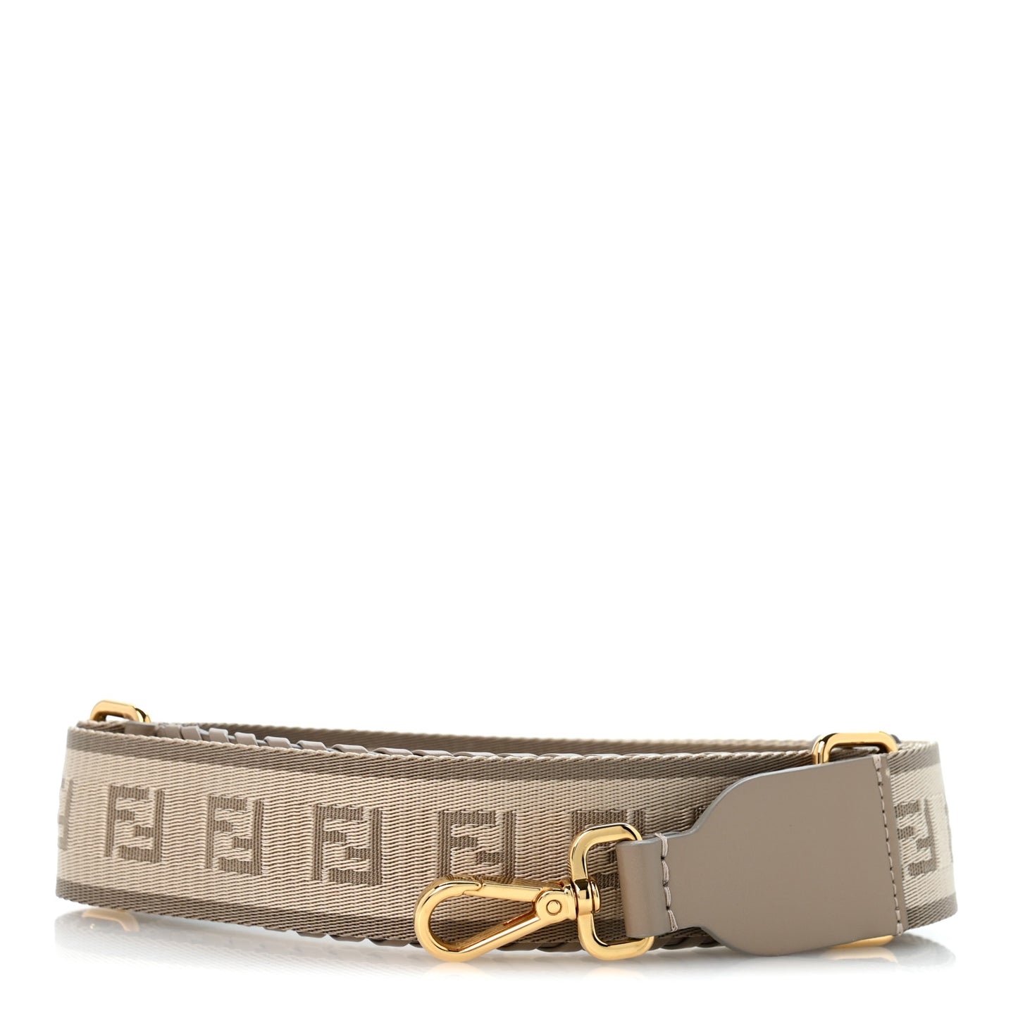 Ribbon Vitello Baltico Shiny Nappa Adjustable Strap You Tortora