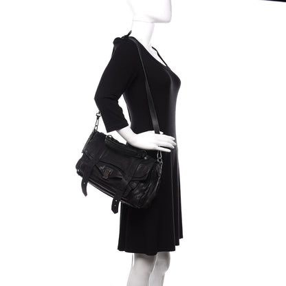 Proenza Schouler Lambskin Medium PS1 Satchel Black 3 of 12