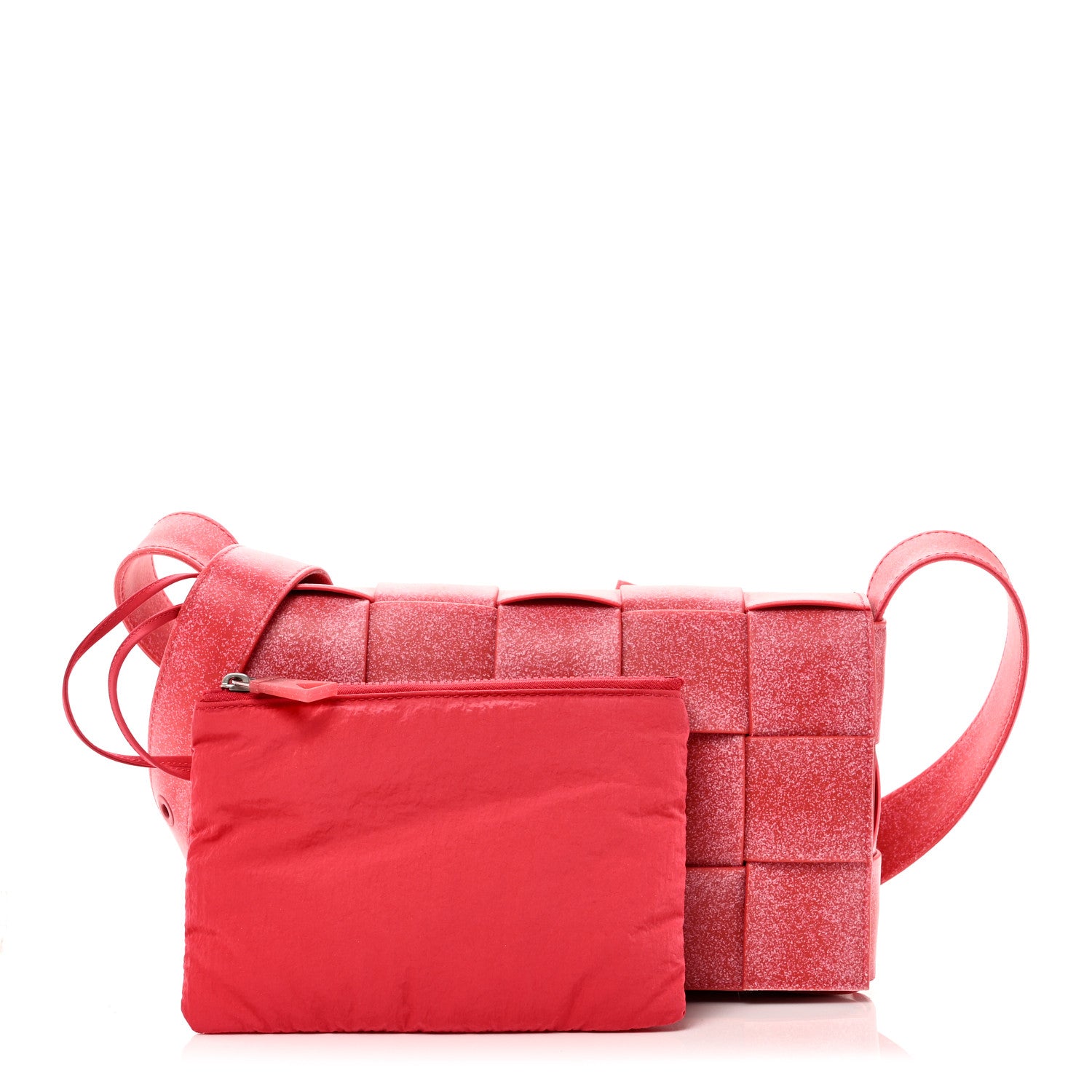 バッグ Risa BOTTEGA VENETA FLIP SEQUINS SHOU Bottega Veneta Rubber Maxi Intrecciato Cassette Crossbody Bag