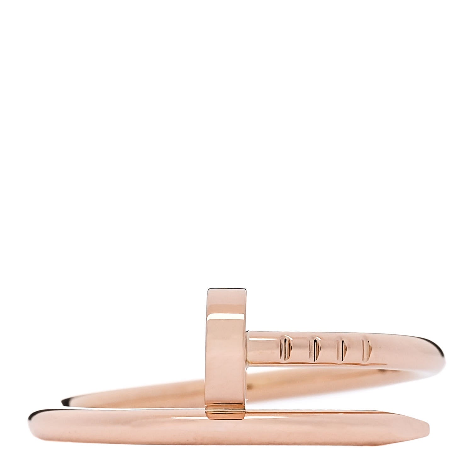 Cartier 18K Pink Gold Small Juste Un Clou Ring 54 7 1 of 6