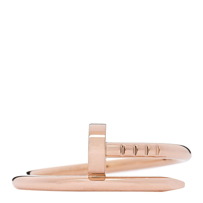 Cartier 18K Pink Gold Small Juste Un Clou Ring 54 7 1 of 6