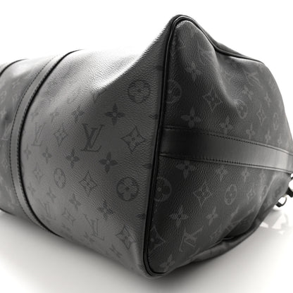 Louis Vuitton Reverse Monogram Eclipse Keepall Bandouliere 50 9 of 13