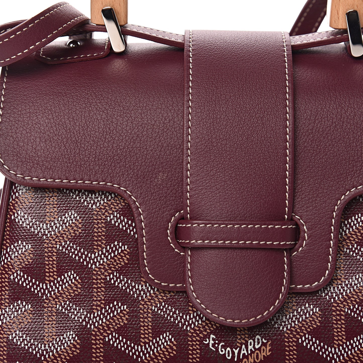 Goyardine Mini Saigon Burgundy