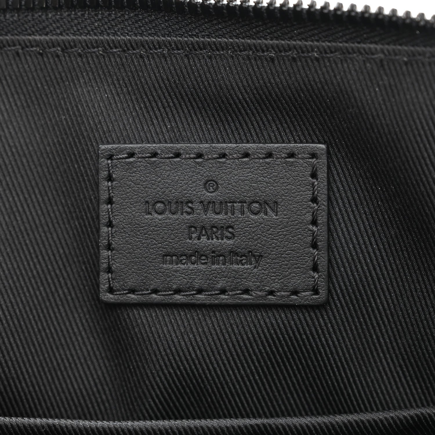 Louis Vuitton Monogram Seal City Keepall Black 6 of 9