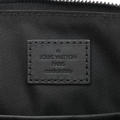Louis Vuitton Monogram Seal City Keepall Black 6 of 9