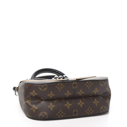 Louis Vuitton Calfskin Monogram Chain It Bag PM Black 3 of 8