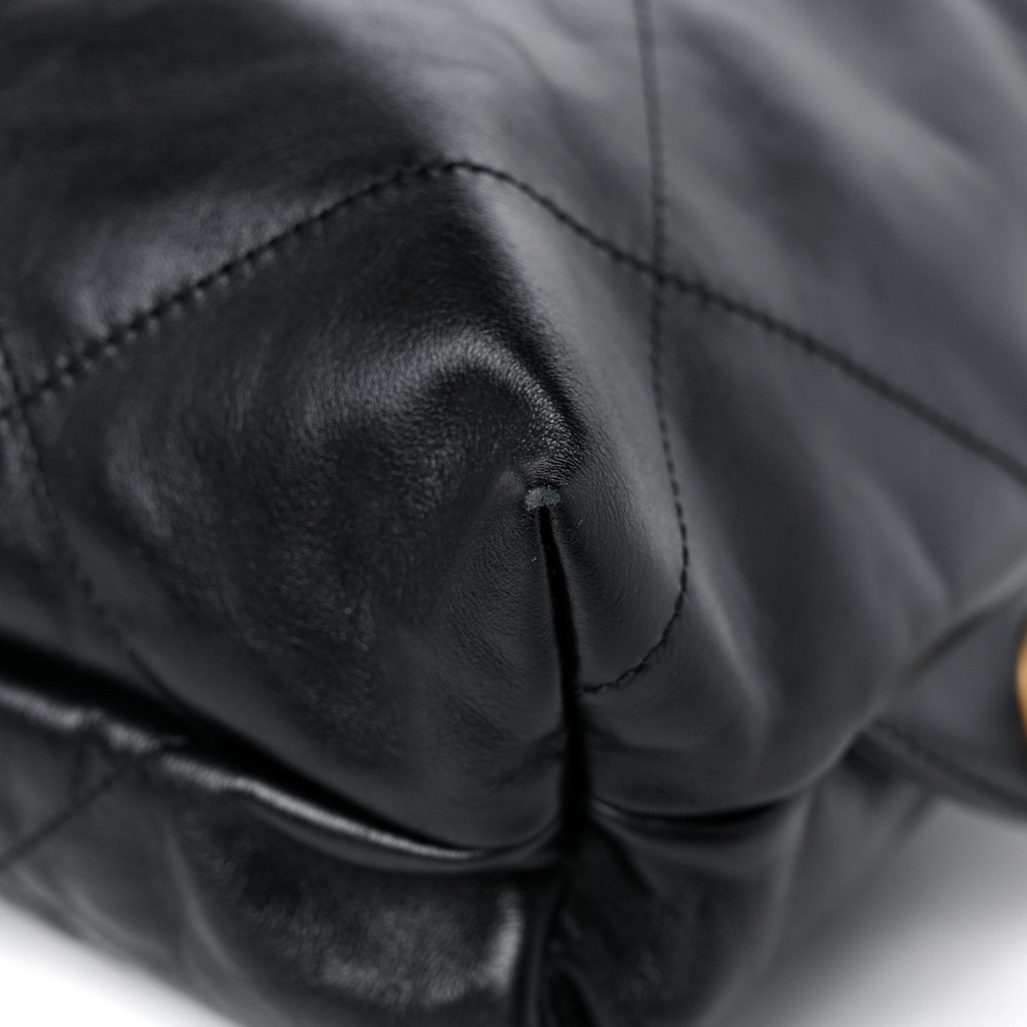 Chanel Shiny Calfskin Quilted Chanel 22 Backpack Black 8 of 10