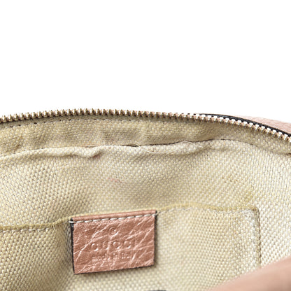 Gucci Metallic Pebbled Calfskin Small Soho Disco Bag Pink 13 of 23