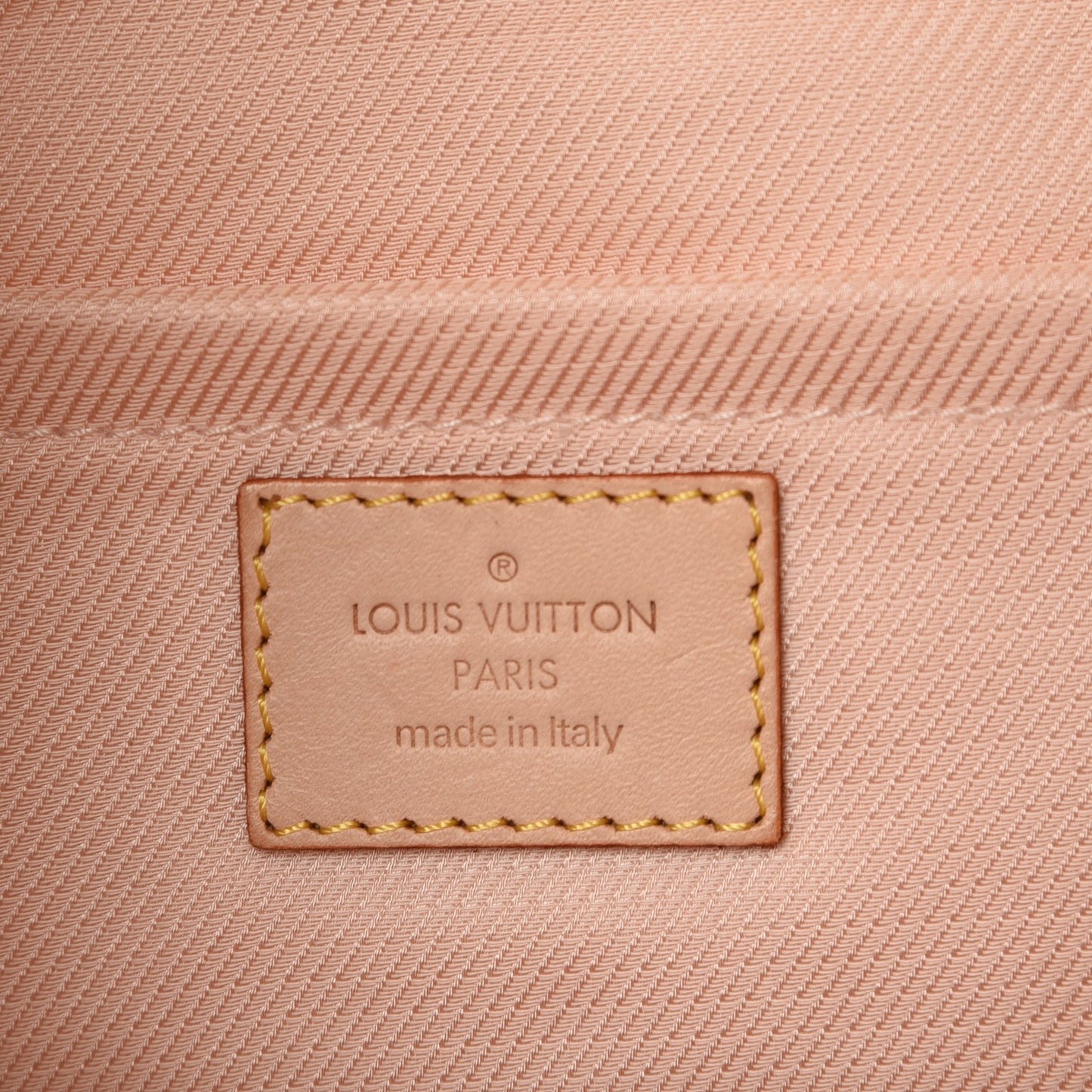 Jacquard Quilted Monogram Altair Clutch Gold