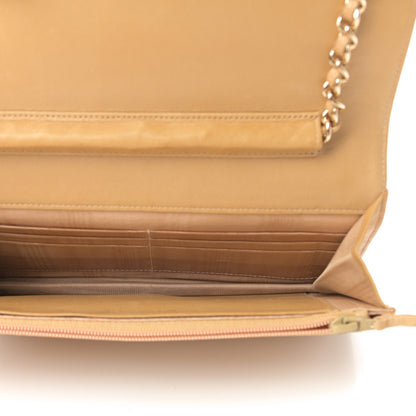 Chanel Caviar Timeless CC Wallet on Chain WOC Beige 5 of 14