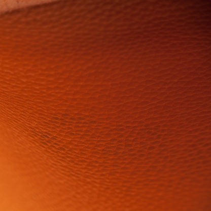 Hermes Togo Evelyne II PM Orange 10 of 10