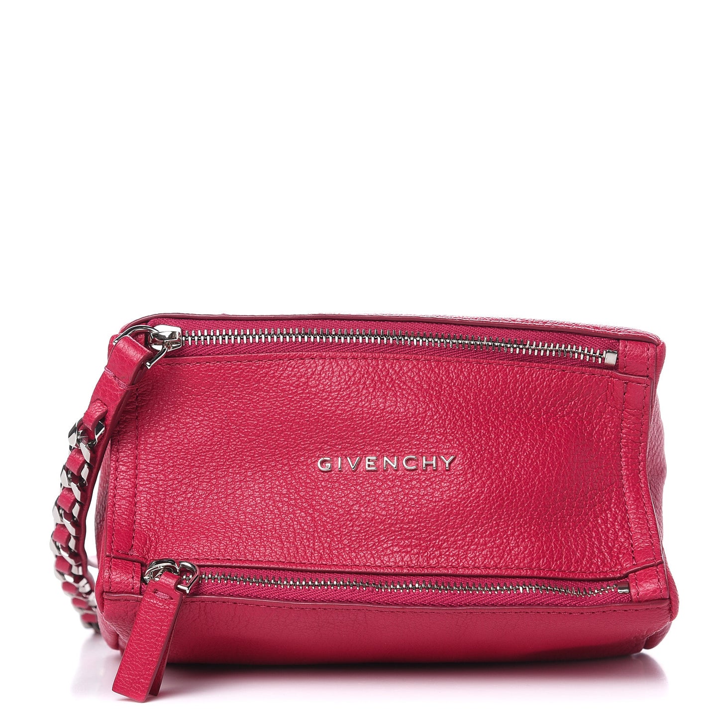 Sugar Goatskin Pandora Wristlet Magenta