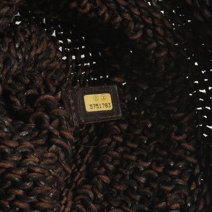 Chanel Knitted Leather Waist Belt Bag Brown 6 of 7