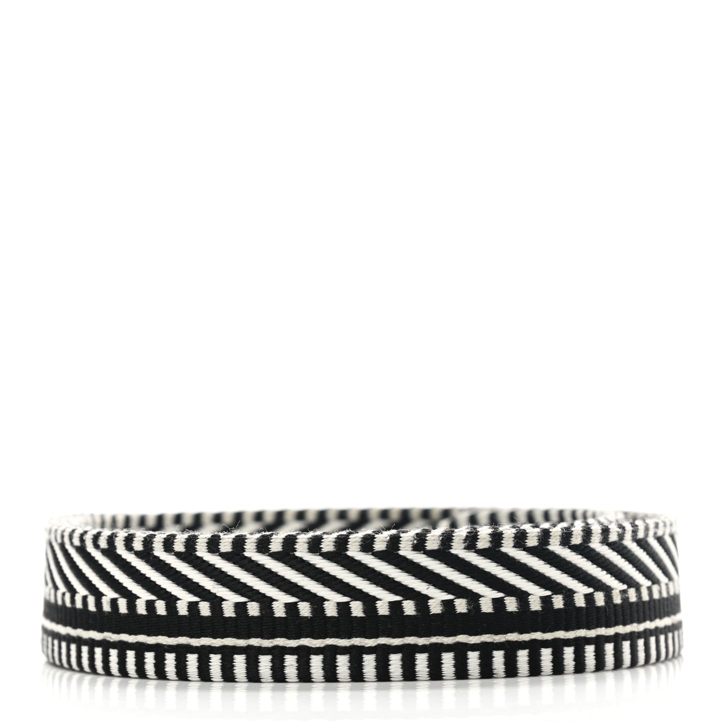 Toile Swift 25mm Sangle Cavale Shoulder Strap Black Ecru