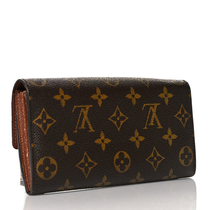 Louis Vuitton Monogram Sarah Wallet 3 of 13
