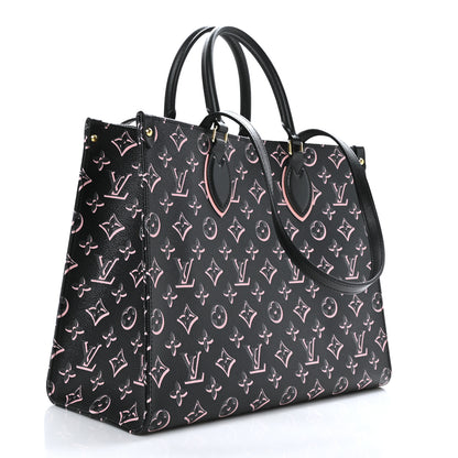 Louis Vuitton Monogram Fall for You LV Neo Onthego MM Black 3 of 8